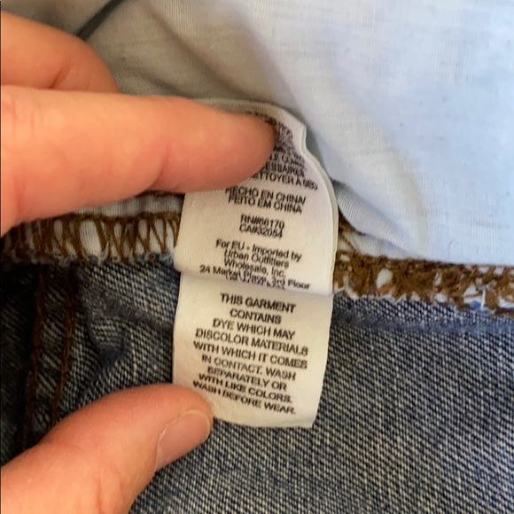 Free People Blue Denim Jean Shorts - Picture 11 of 11